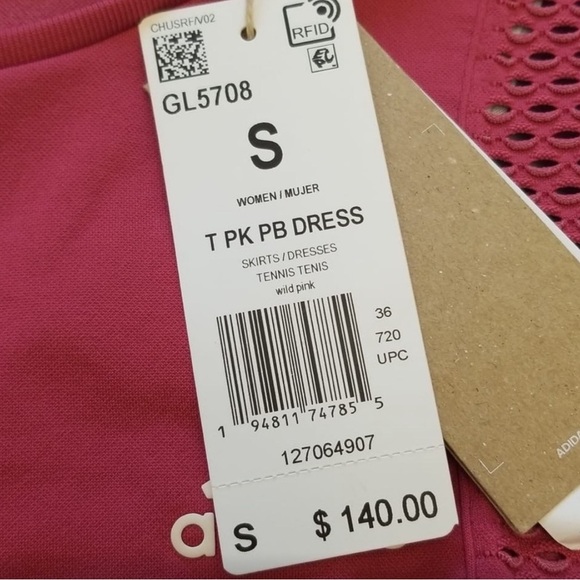 Adidas primeknit primeblue wild pink dress! - Picture 2 of 2